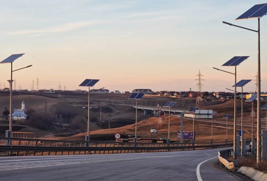 Iluminat Solar Stradal - Varianta de ocolire a municipiului Suceava