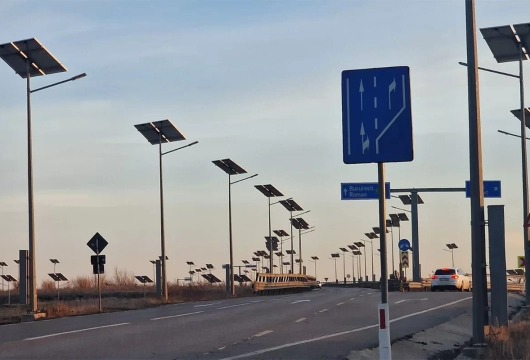 Iluminat Solar Stradal - Varianta de ocolire a municipiului Suceava